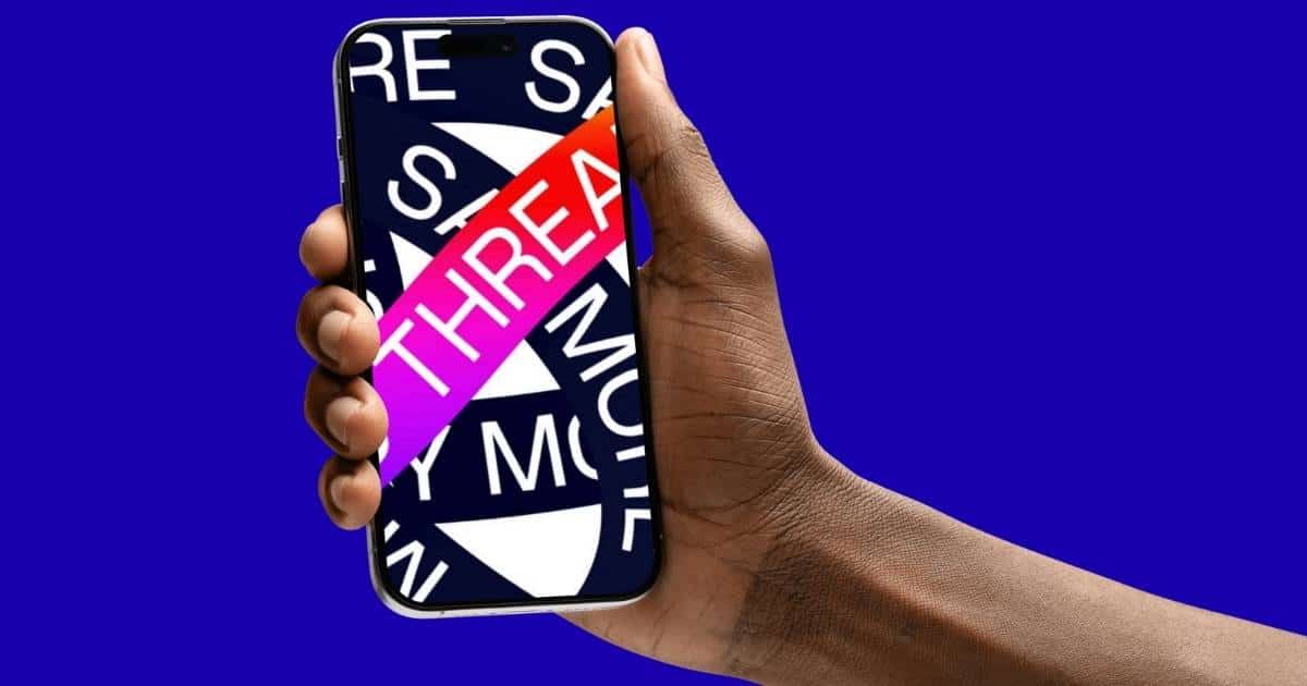 anúncios no threads